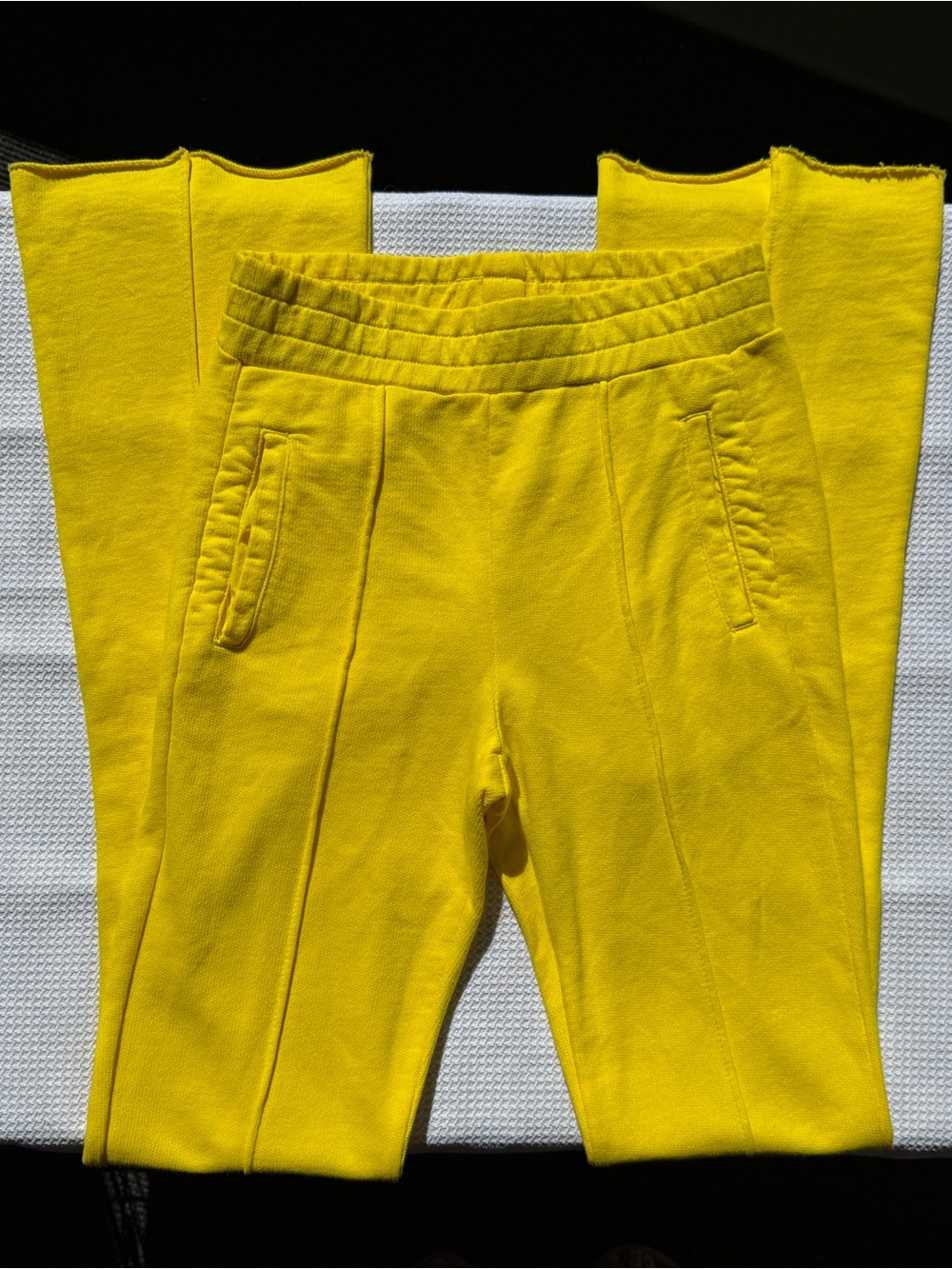 Cotton citizen Milan flare trousers